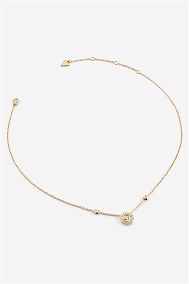Collier Guess Femme G Talisman in Acier Cristallo JUBN06 201JW - JUBN06 201JW